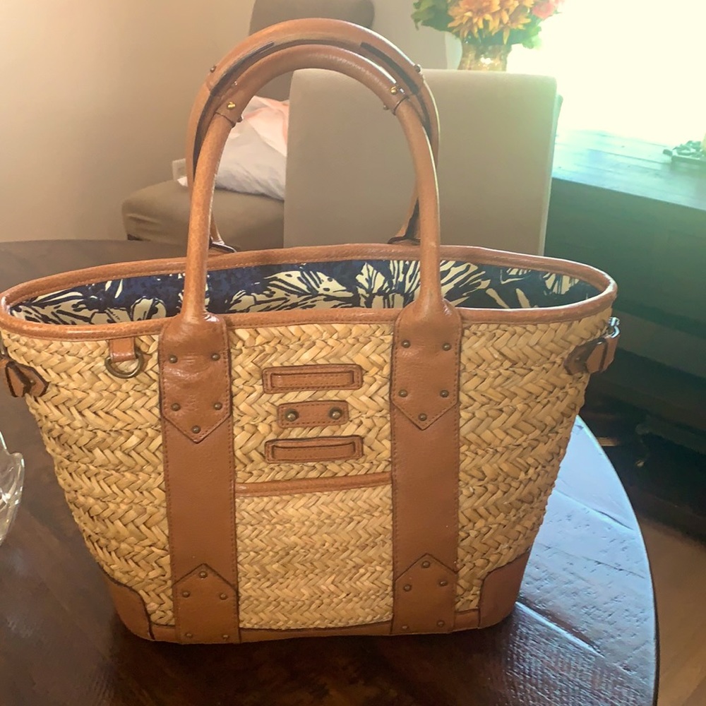 Beautiful J Crew Beach / sun bag